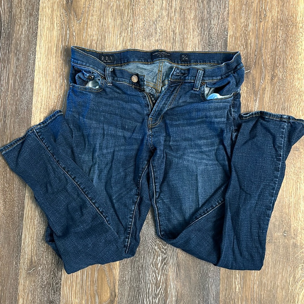 Lucky Brand 221 Straight Leg jeans medium wash